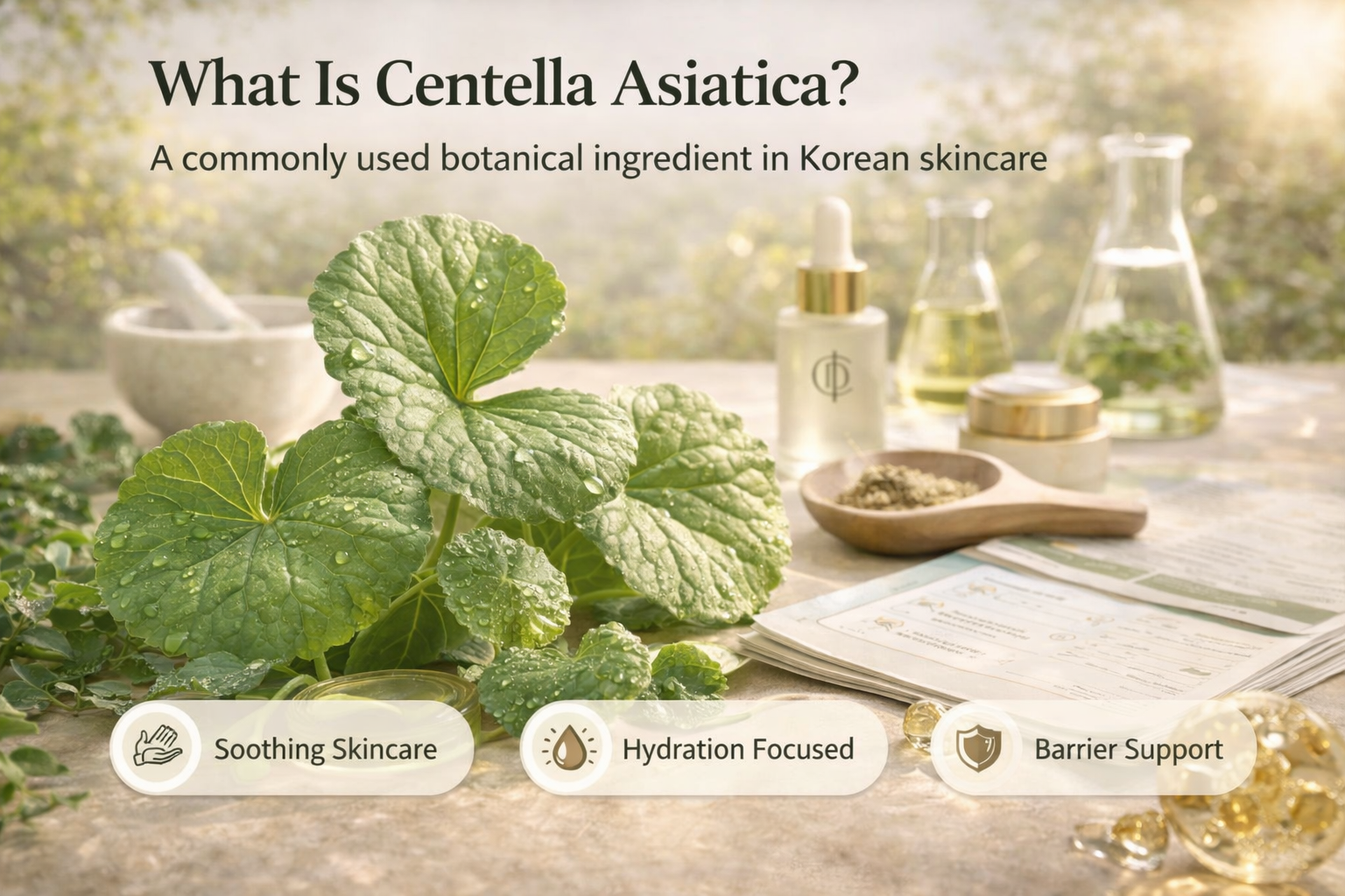 Centella Asiatica in Korean Skincare: Why It Is So Widely Used