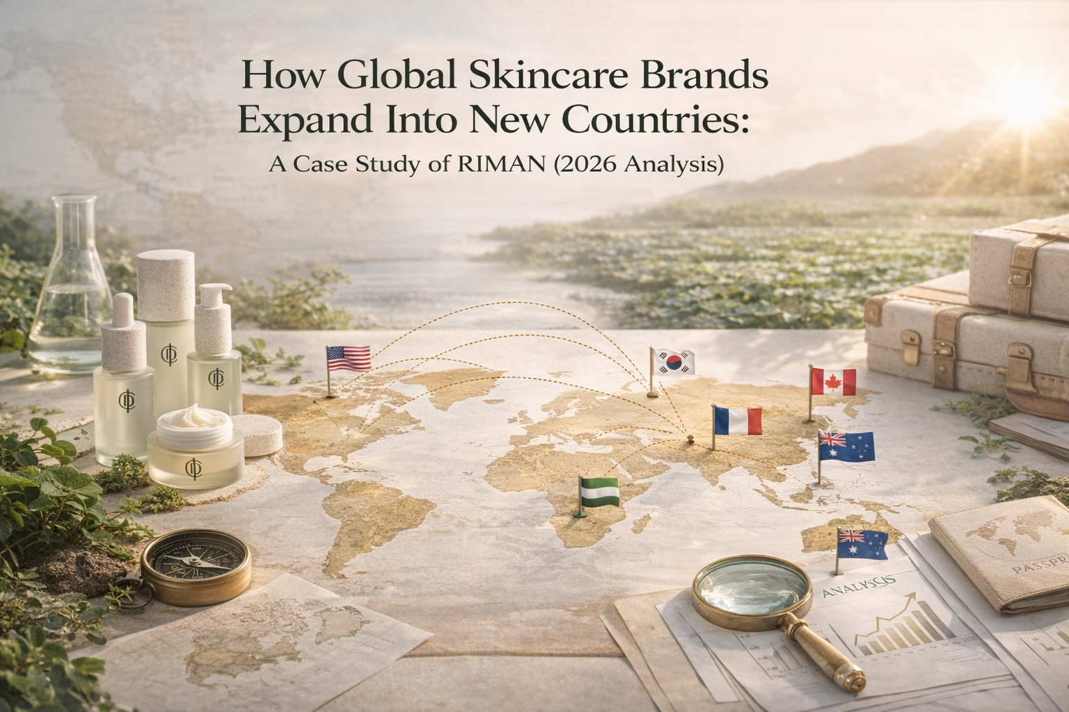How Global Skincare Brands Expand Into New Countries | RIMAN Case Study ...